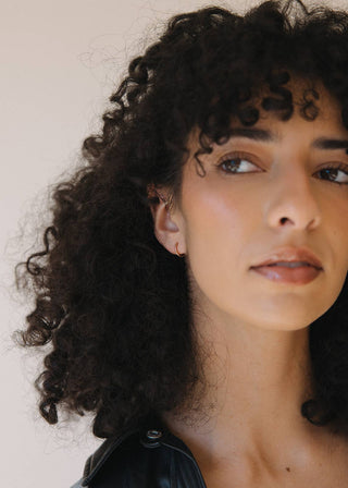 Mini Hoop Earrings - Gold