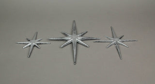 Silver Starburst Wall Hanging - Cast Iron