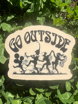Go Outside Sticker - 3 Inch