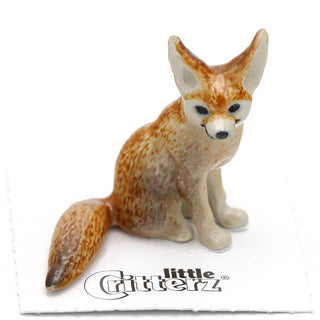 Ageria The Fennec Fox - Porcelain Miniature