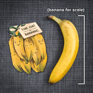 This Shit Is Bananas Funny Sympathy Card