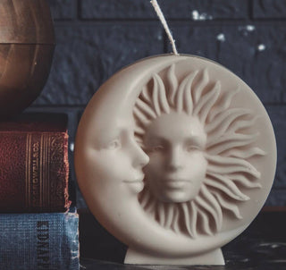 Sun & Moon Pillar Candle