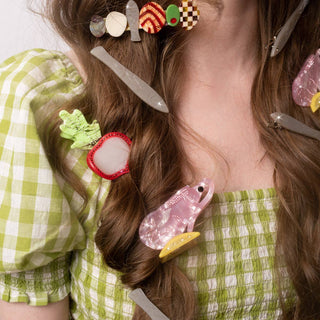 Sardine Fish Hair Clip Set