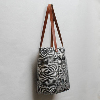 Sol Block Print Tote Bag