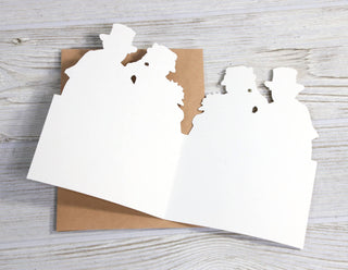 Macabre Wedding & Engagement Card