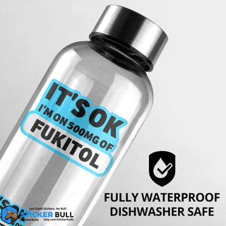 500mg Of FUKITOL Vinyl Sticker