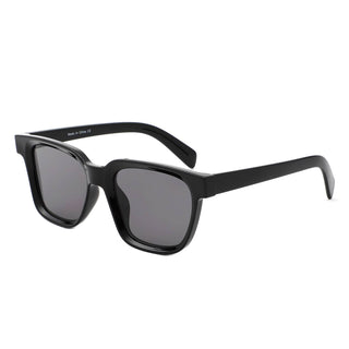 Classic Square Curved Lens Sunglasses - Assorted Colors