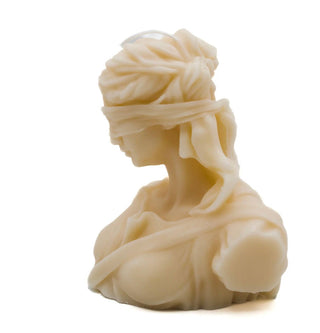 BLIND LADY JUSTICE CANDLE | PILLAR