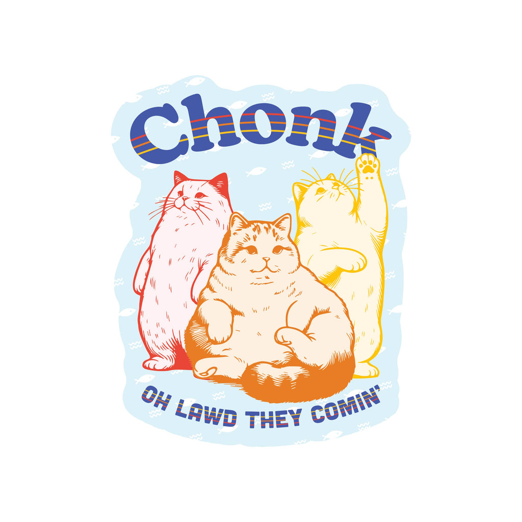 Chonky Kitty Cat Vinyl Sticker – Indie South