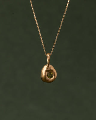 Pebble Necklace: Clear