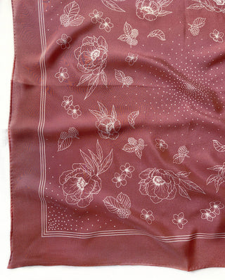 Classic Rosewood Floral