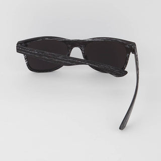 Polycarbonate Rustic Wood Sunglasses - Assorted Colors