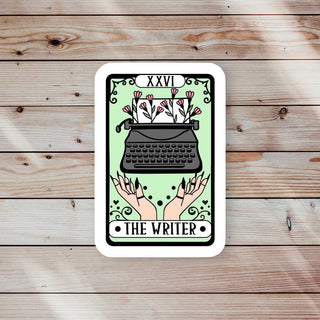 The Writer Tarot Card Reader - Sticker