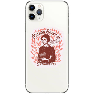 Literature Book Emily Dickinson Vinyl Sticker