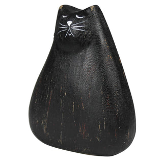 Carved Wood Cat