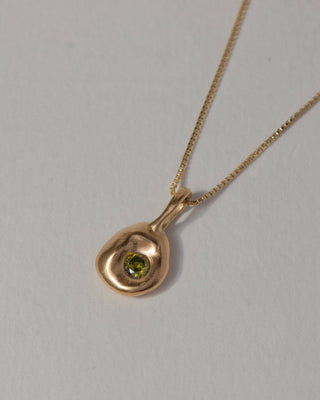 Pebble Necklace: Clear