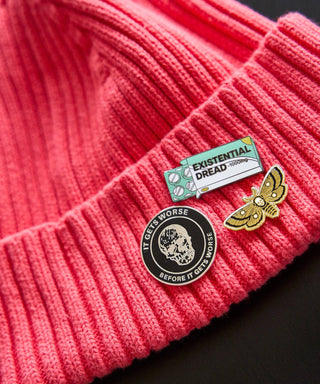 Deaths Head Moth Pin