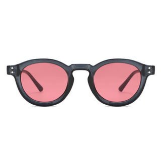 Classic Round Keyhole Lens Sunglasses - Assorted Colors