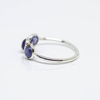 Tanzanite Ring in Sterling Silver