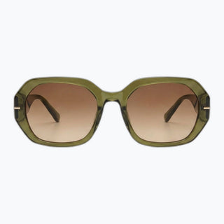 The Regent Vintage-Inspired Sunglasses - Green