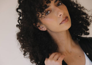 Mini Hoop Earrings - Gold