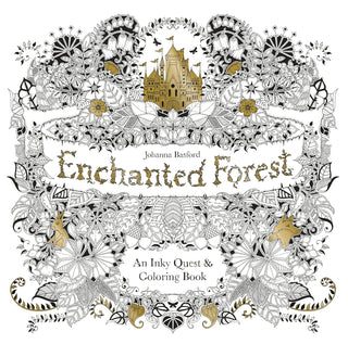 Enchanted Forest - An Inky Quest & Coloring Book