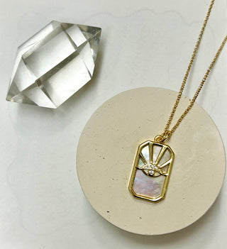 Illuminated Eye Necklace