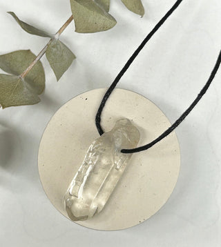 Rough Quartz Point Necklace