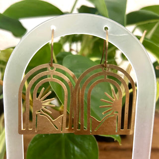 Sunrise Mountain Arch Earrings