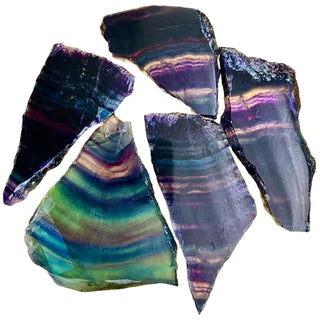 Rainbow Fluorite Slab