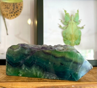 Rainbow Fluorite Raw Edge Tower
