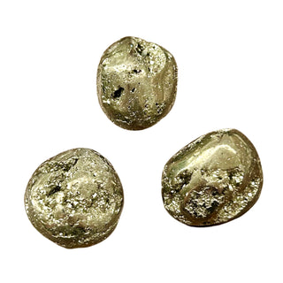 Tumbled Pyrite