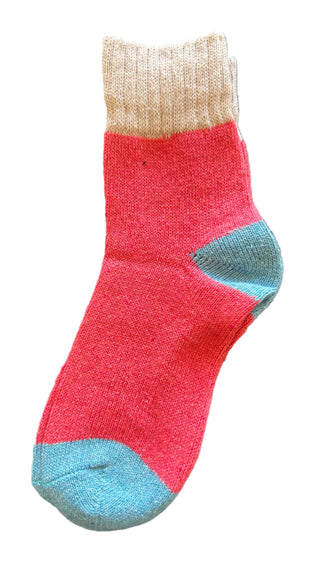Cozy Knit Colorblock Socks