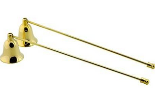 Brass Candle Snuffer - 11"L