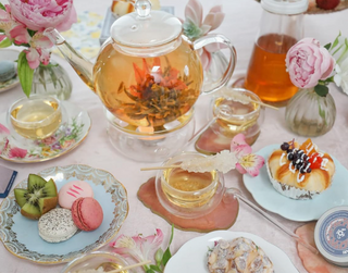 Celebration Glass Teapot