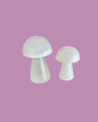 Selenite Mushroom