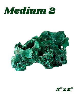 Fibrous Malachite Specimens