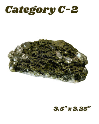 "Forest Fairy" Epidote w/ Quartz Specimen