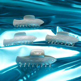 Herring Fish Acetate Hair Claw