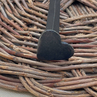 Handforged Lg Heart Nail