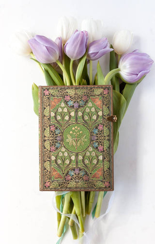 Poetry in Bloom Journal - Lined, Softcover Flexi
