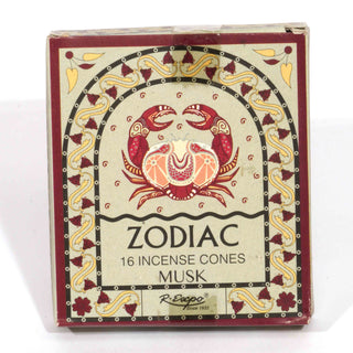 Zodiac Incense Cones- Cancer: Musk