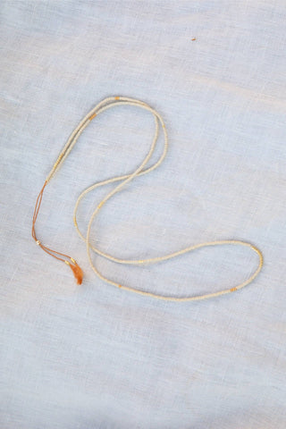 Sintha Silk Bead Wrap (Necklace / Bracelet): Salmon