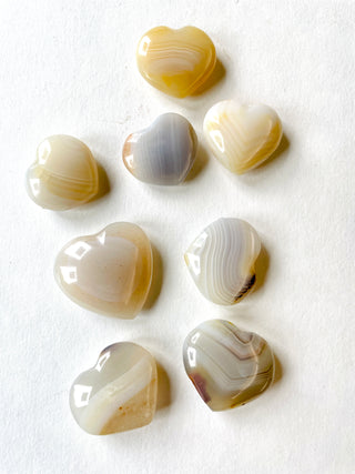 Banded Agate Heart