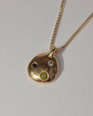 Mwala Constellation Necklace: Champagne
