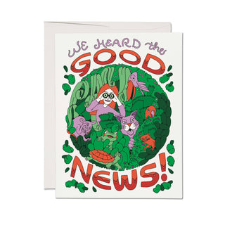 Good News Greeting Card