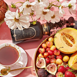 Bohemian Breakfast Black Tea- Probiotic Rich Vanilla Puerh: Sampler Pouch (10-15 Cups)