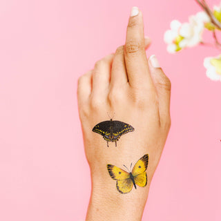 Tiny Butterflies - Temporary Tattoo Tin