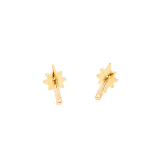 Starburst Stud Earrings - Gold