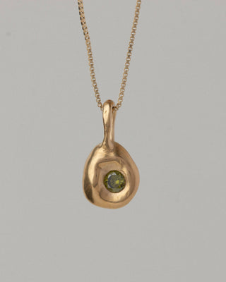 Pebble Necklace: Clear